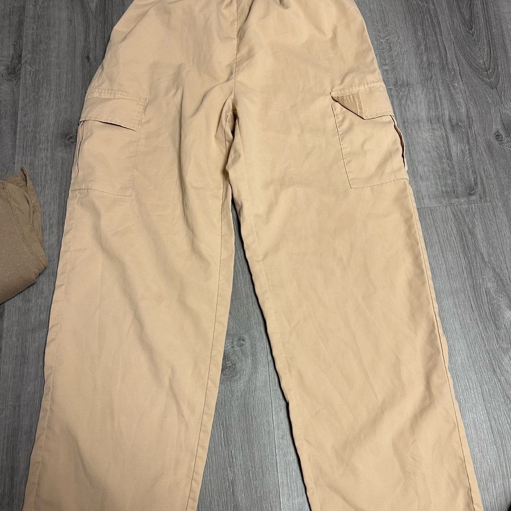 Men's Tan Cargo Pants